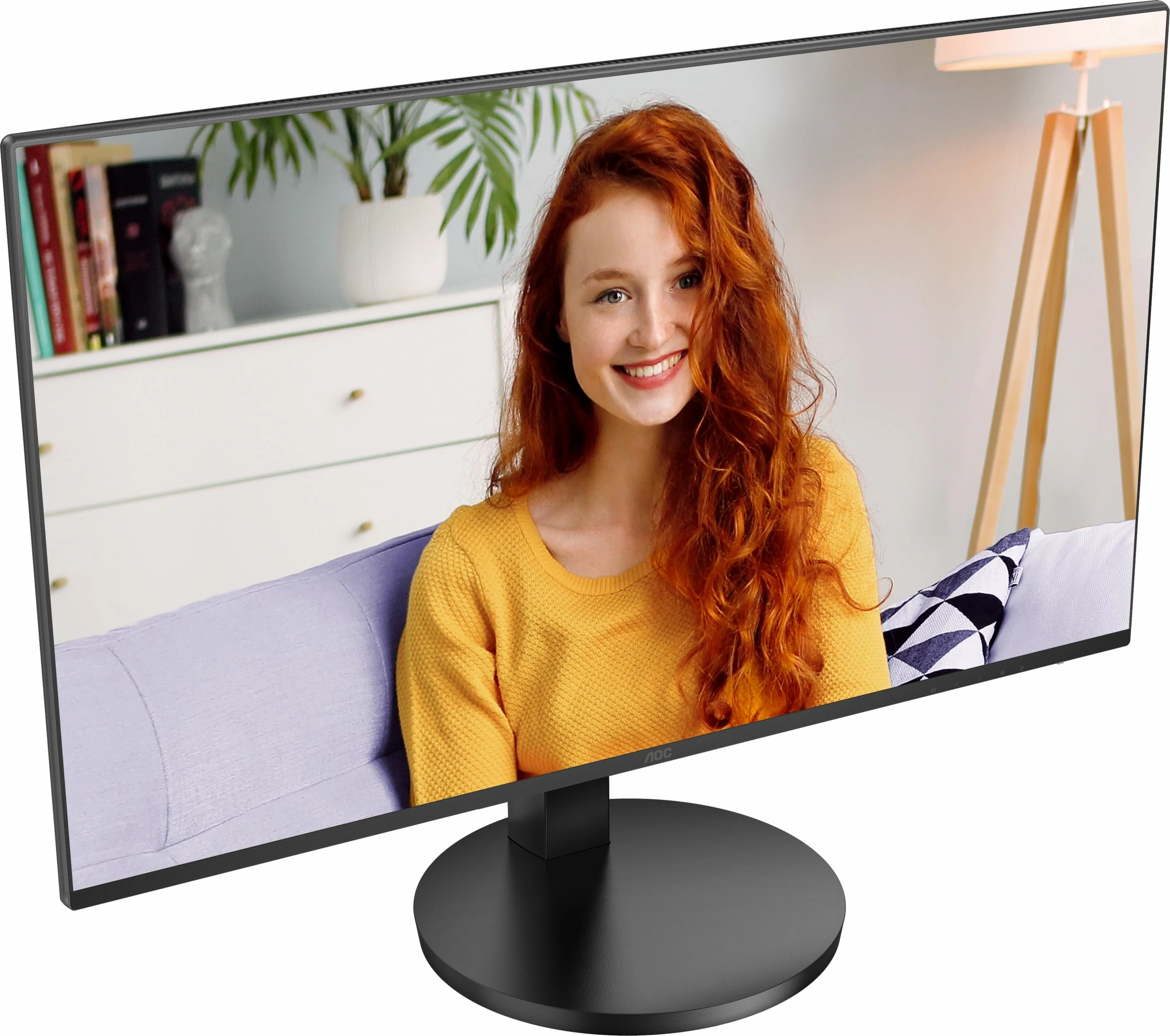 27" Full HD LED monitor AOC B3 27B3CF2, 1 ms, črn