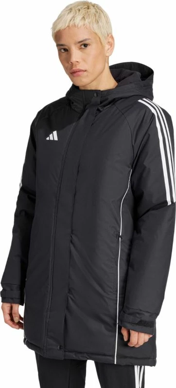 Parka za ženske adidas, črna