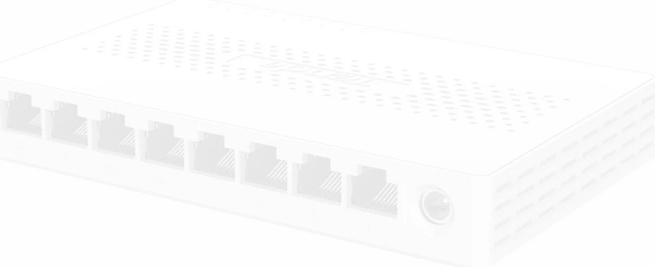 8-portni switch Tenda SM108, bel