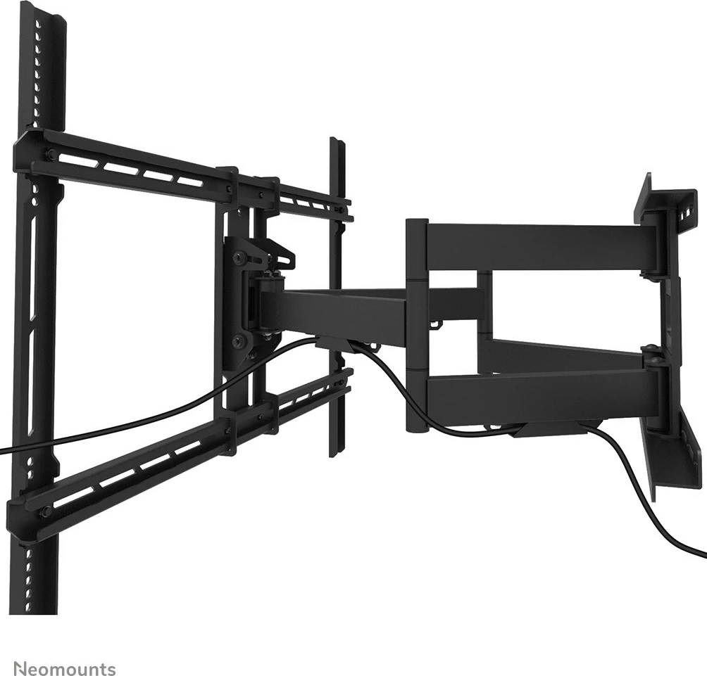 Stenski nosilec za TV, Neomounts WL40S-950BL18, 125 kg, 55-110", 800 x 600 mm, nastavljiva višina, črn
