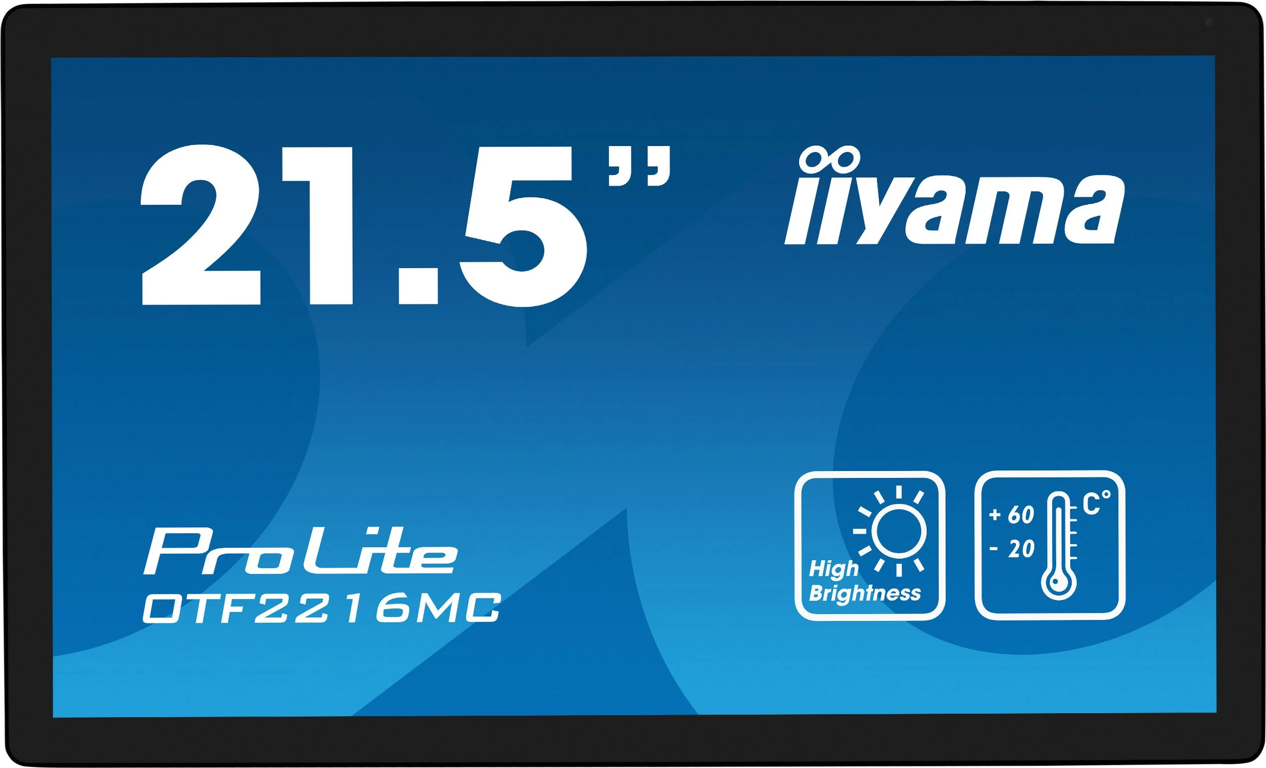 Zaslon na dotik 21,5" Full HD iiyama ProLite OTF2216MC-B1, črn