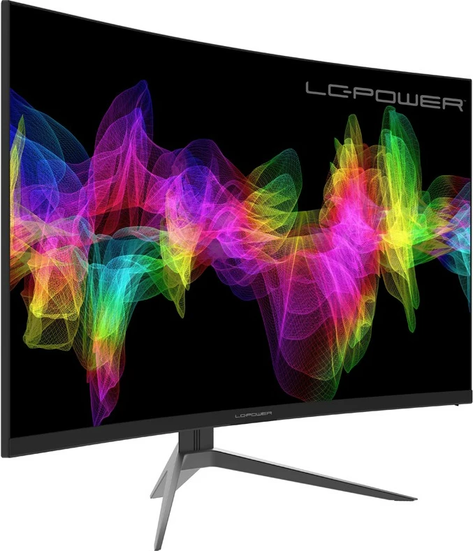 27" Quad HD LED monitor LC-Power LC-M27-QHD-165-C, 1 ms, črn