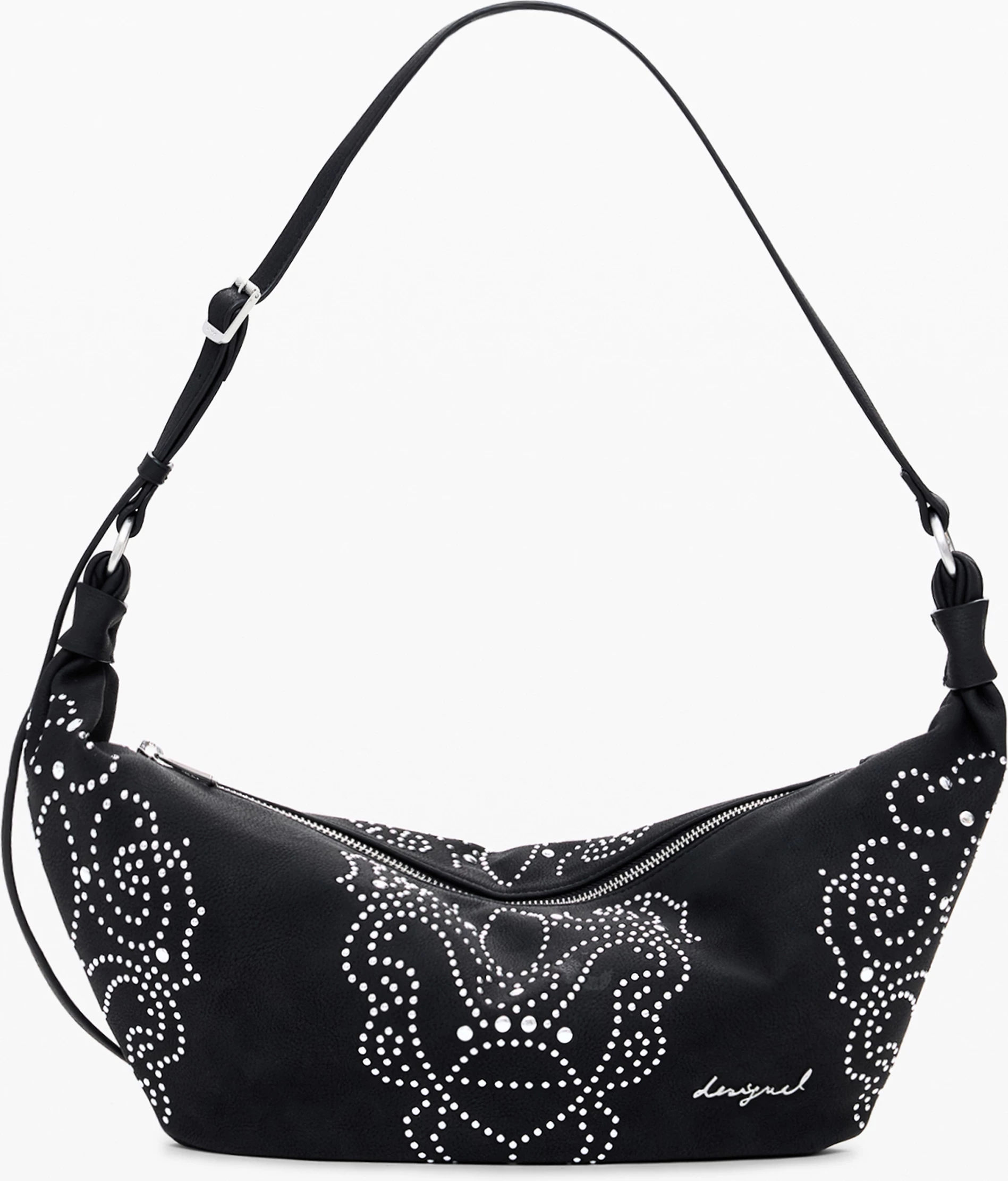 Torba DESIGUAL Munster Poker Face, ženska, črna