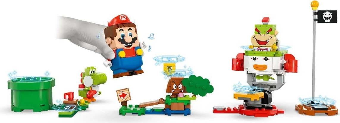 Igralni set 218 delov LEGO Super Mario 71439, z interaktivnim Mariom
