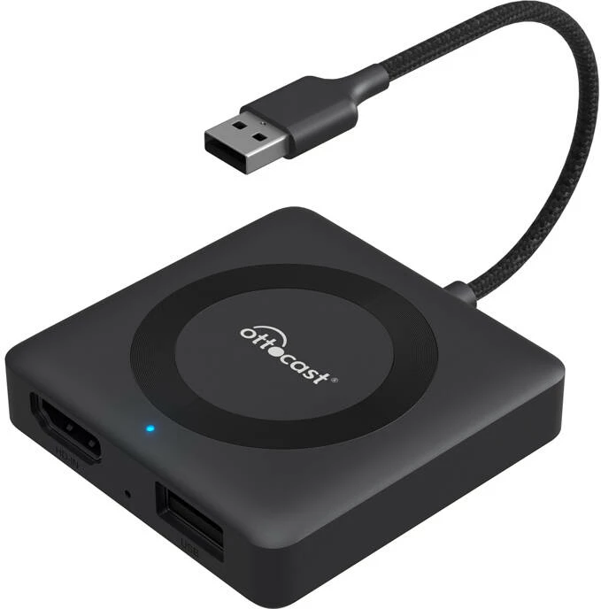 Avto adapter Ottocast CA361-C4 Car TV MAX, CarPlay, Android Auto, HDMI, črn