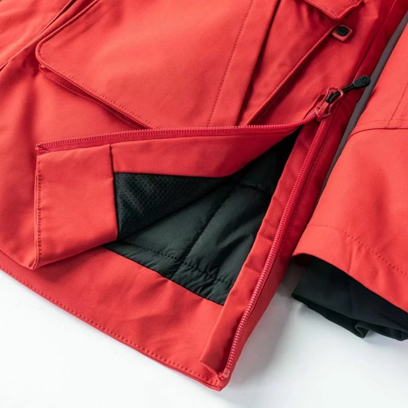 Izolirana jakna za ženske Hi-Tec, rdeča