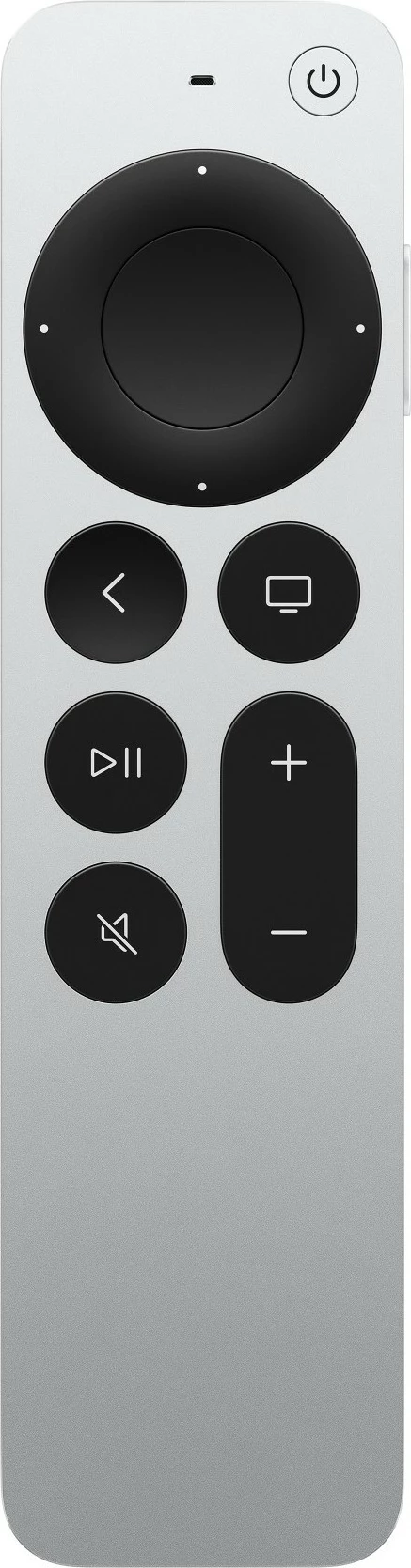 Daljinec Apple Siri Remote MW5G3Z/A, 3. generacija, črn in srebrn