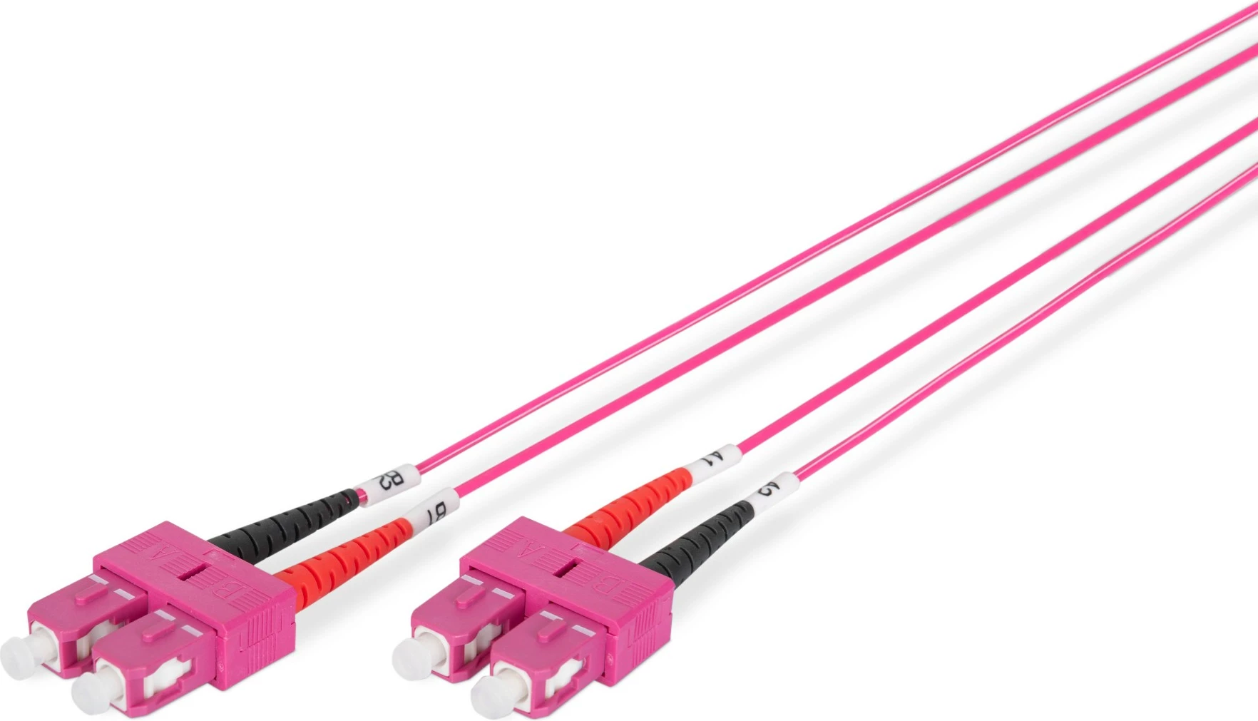 Optični kabel OM4 SC/SC 1 m, vijoličen — Digitus