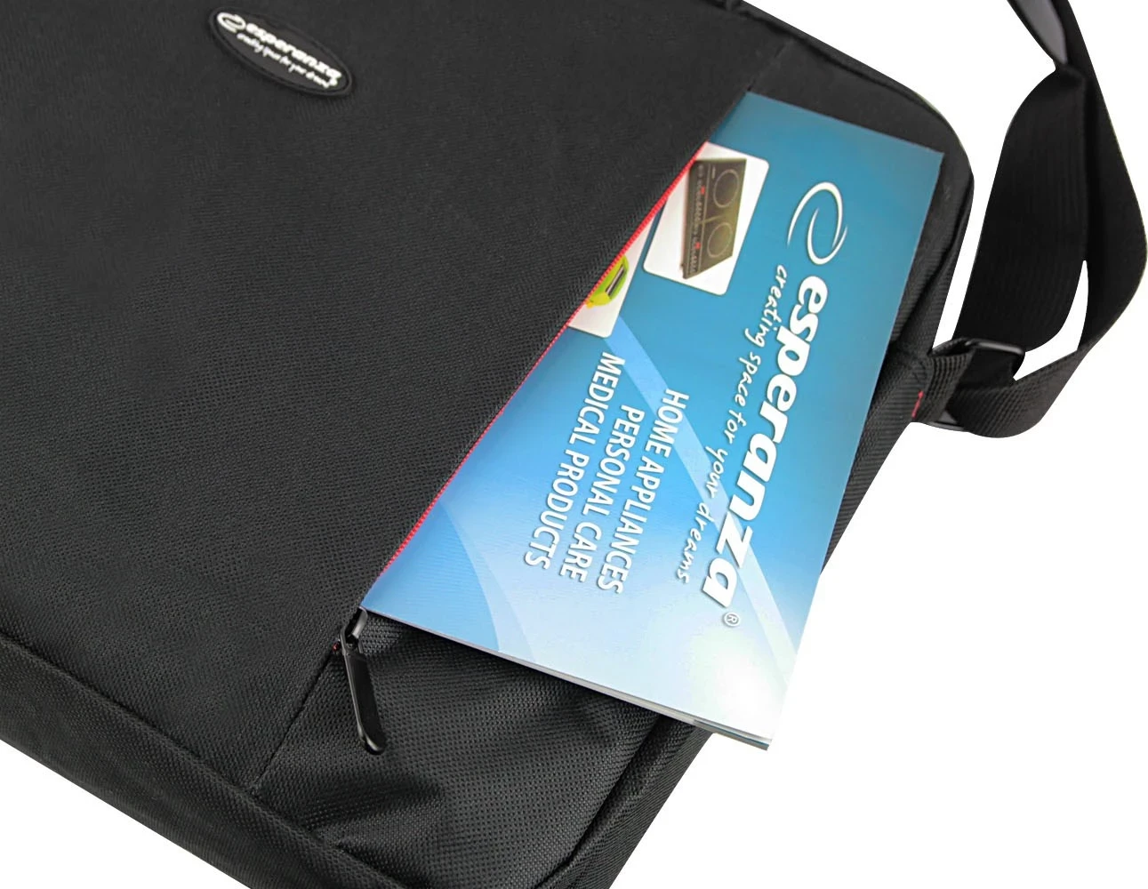 Torba za prenosnik Esperanza ET192, 15,6", črna