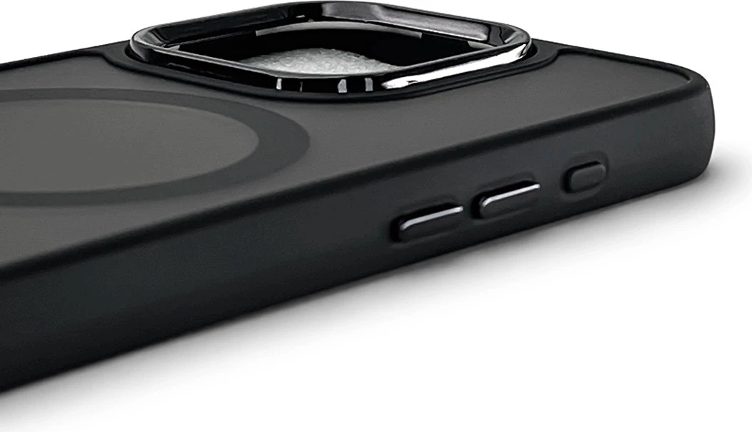 Ovitek za telefon Hurtel Fashion Case z MagSafe za iPhone 17, TPU, črn