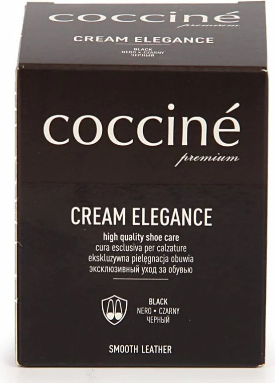 Krem za usnjene čevlje, Coccine, črn