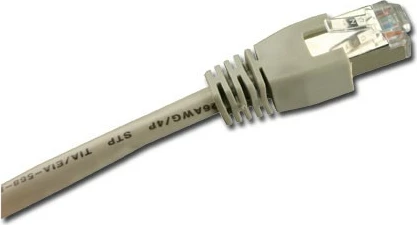 Mrežni kabel Cat6, 3 m, S/FTP, RJ-45, siv — Sharkoon