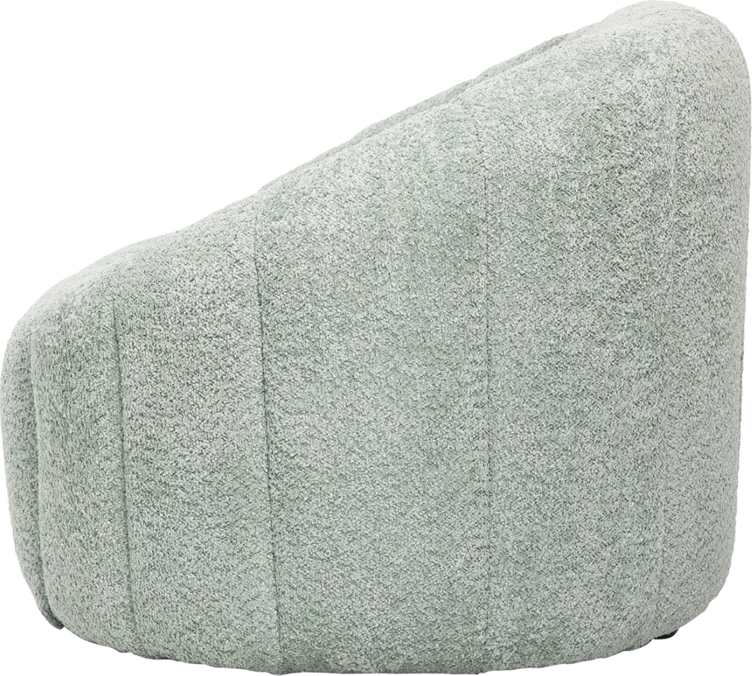 Dvosed kavč MOBY FH9595.05 v pistacija zeleni barvi boucle tkanina 148x83x66H cm