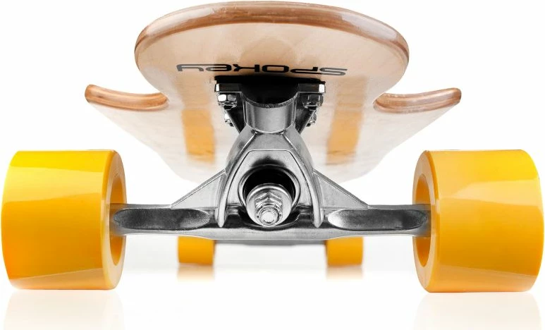 Longboard za moške in ženske, Spokey, rjav
