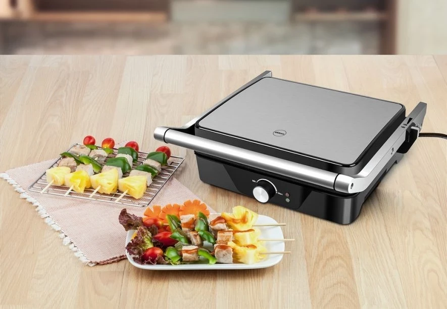 Gril namizni, Eldom, srebrn