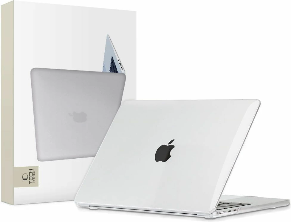 Prozoren ovitek Tech-Protect SmartShell za MacBook Air 13" (M2/M3)