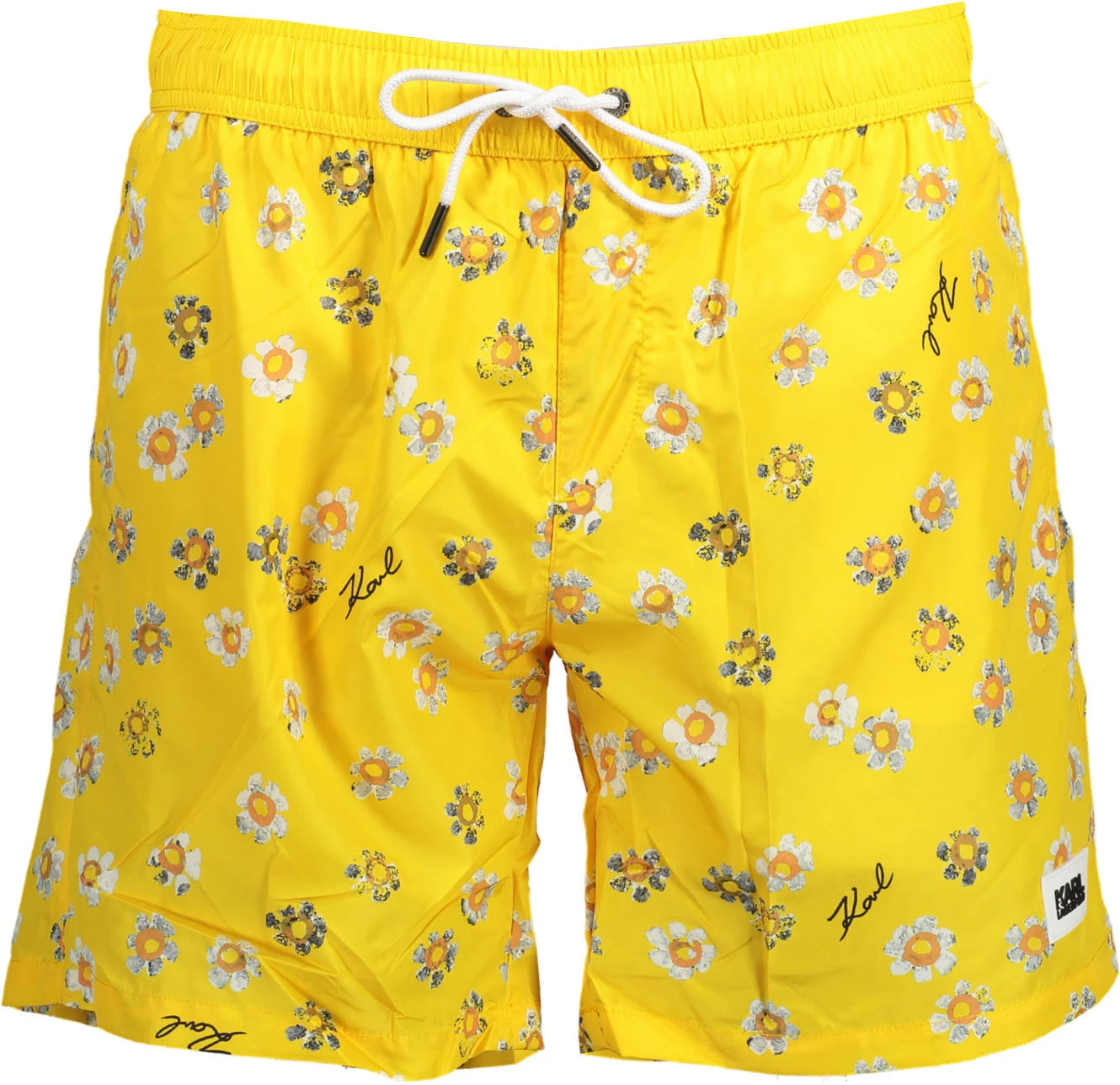Plavalne spodnjice, KARL LAGERFELD BEACHWEAR, rumene