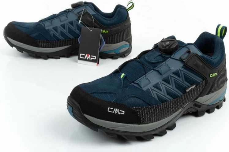 Outdoor tekaški čevlji CMP za moške, črni in temno modri