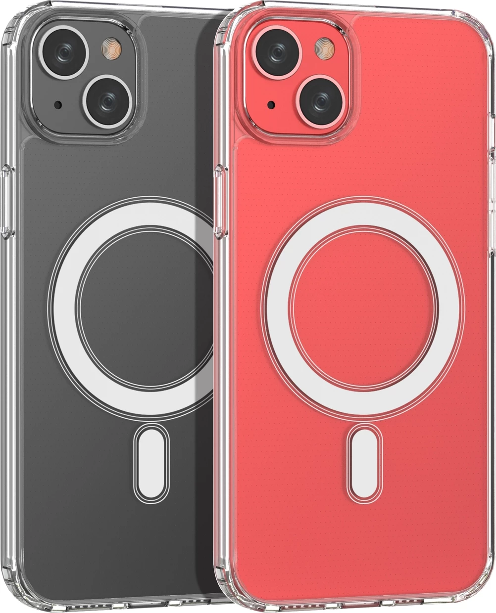 Ovitek za iPhone 14 Plus, MagSafe, prosojen — Hurtel