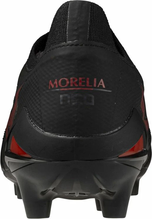 Futbalske kopačke Mizuno za moške/ženske, črno/rdeče