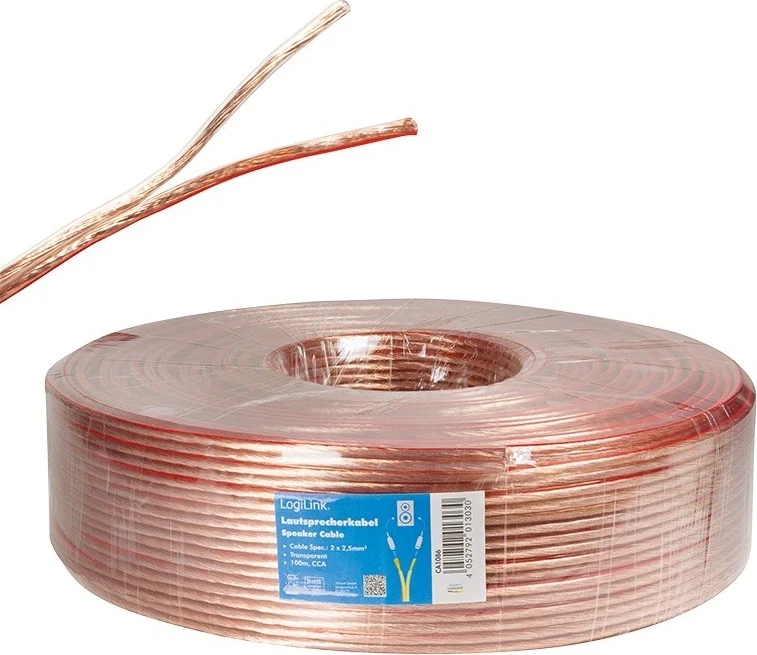 Instalacijski avdio kabel Logilink, 100 m