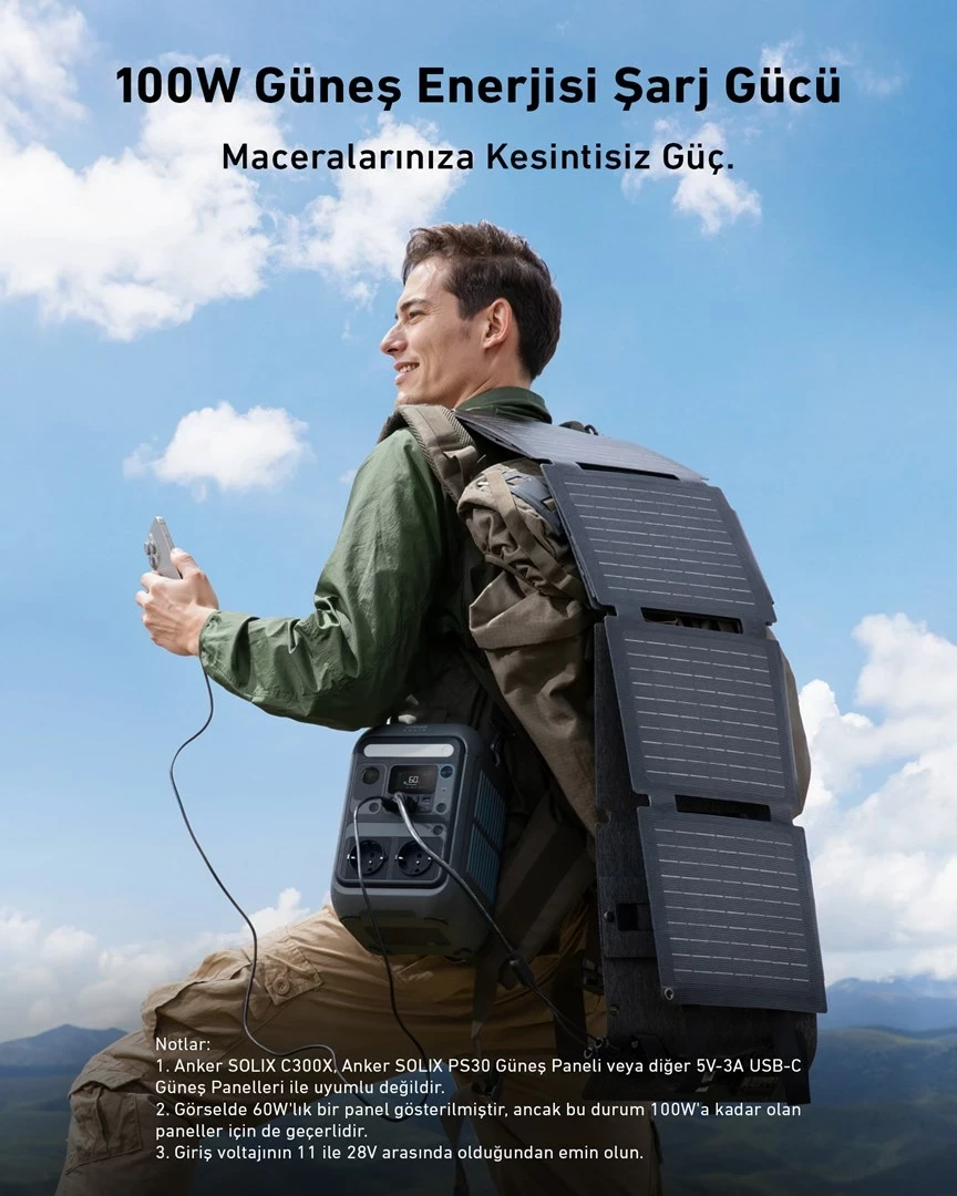 Prenosna napajalna postaja 288Wh, 600W Anker SOLIX C300X