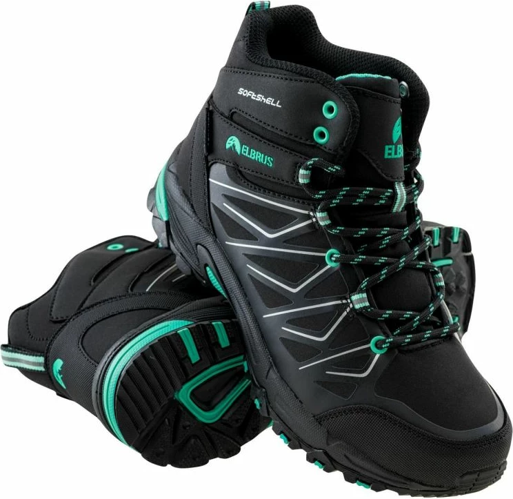 Čevlji za ženske Elbrus Mabby Mid Wp, črni