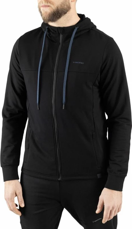 Pulover za moške Viking, črn