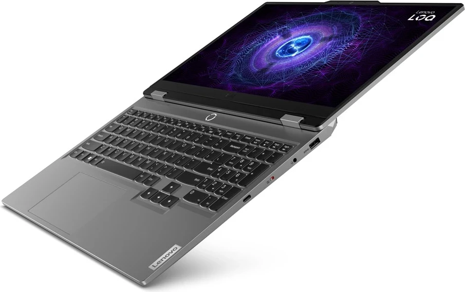 Prenosnik z visoko zmogljivostjo Lenovo LOQ, 15,6", Intel Core i5, 16 GB RAM, 1 TB SSD, NVIDIA GeForce RTX 4050, sivo