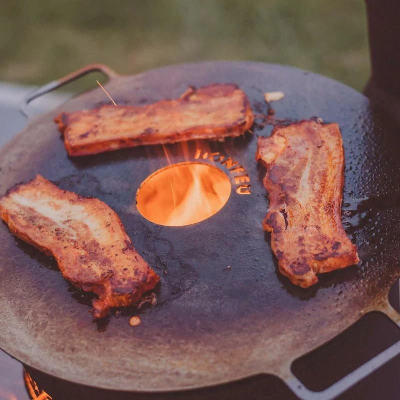 Plošča za plancha za žar Bonfeu, črna