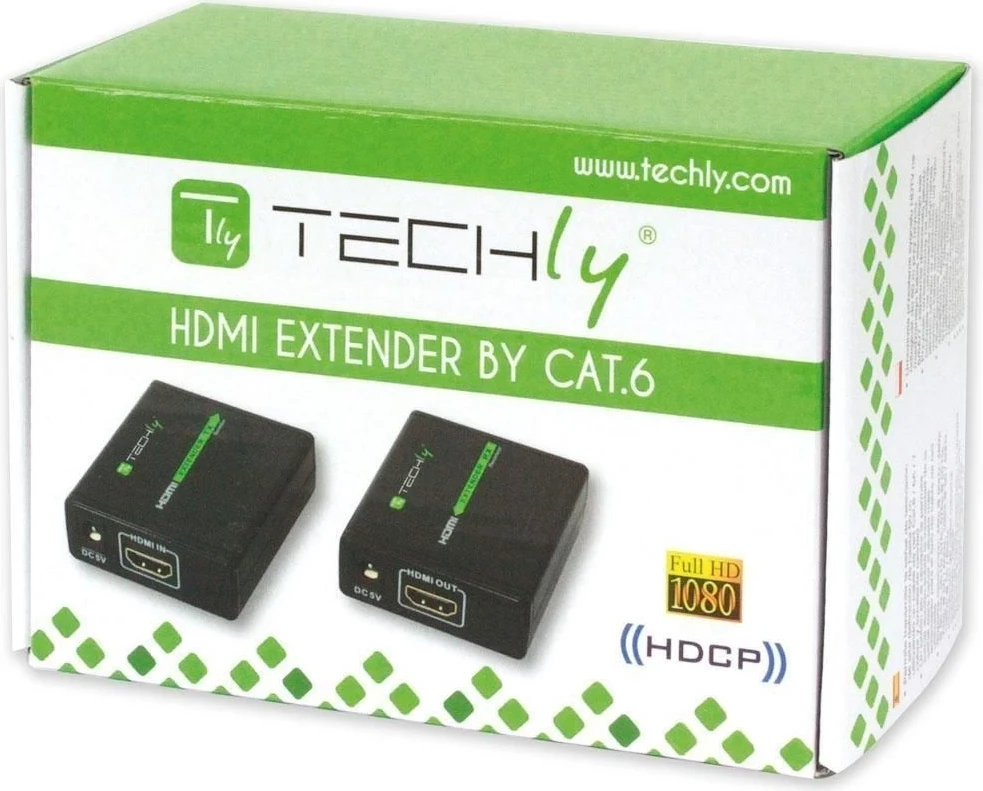 Amplifikator HDMI Full HD, Cat. 6A, 7 Techly IDATA EXT-E70