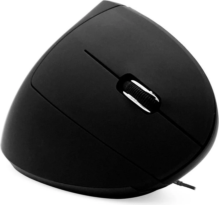 Vertikalni miš z večbarvno osvetlitvijo Media-Tech Vertic MT1122, z žico, črn