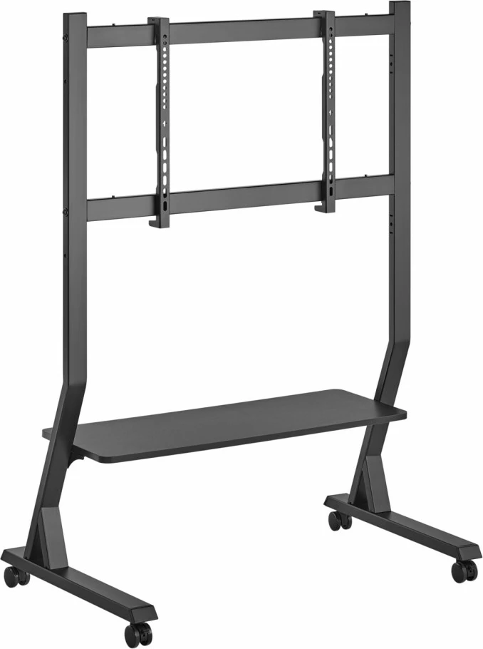 Mobilni nosilec za televizor ART STO SD-22, za 45–90", jeklo, črn