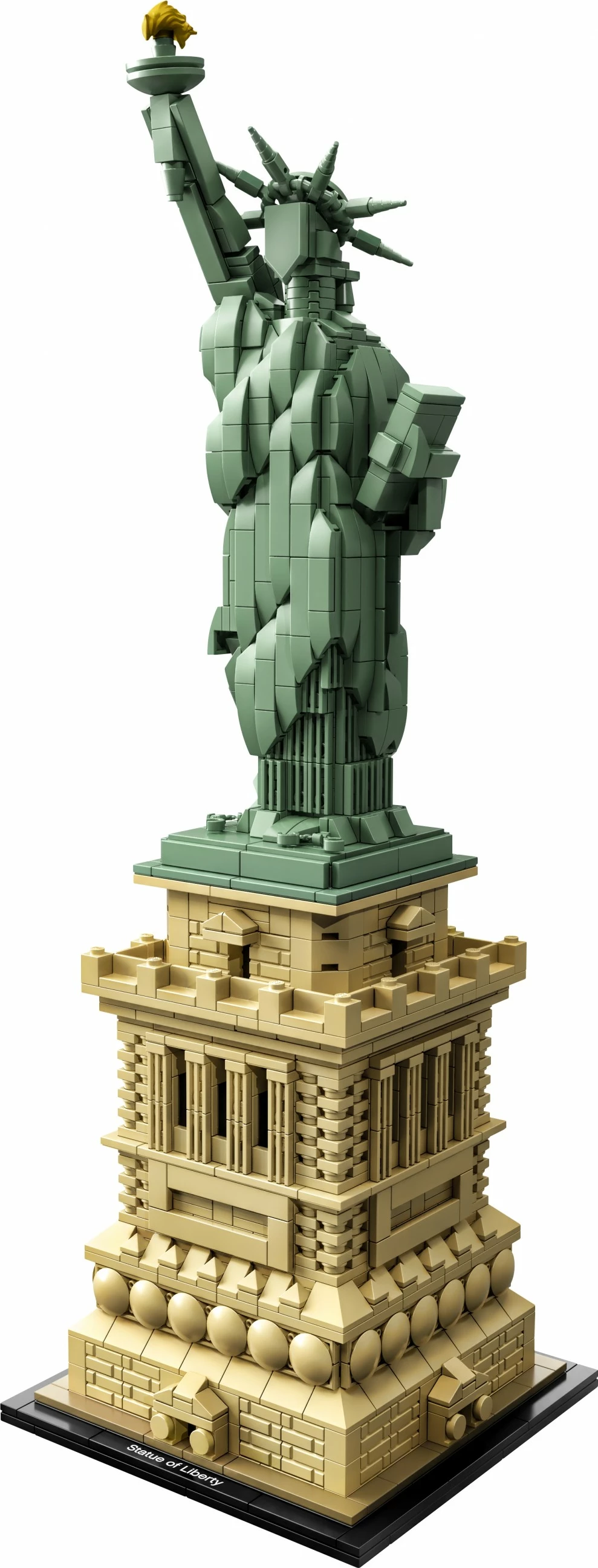 Model Statuje svobode LEGO Architecture 21042, 1685 kosov, večbarven