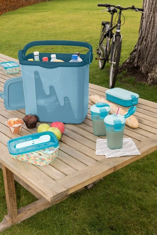 Prenosni hladilnik CURVER 262270, 32 L, moder