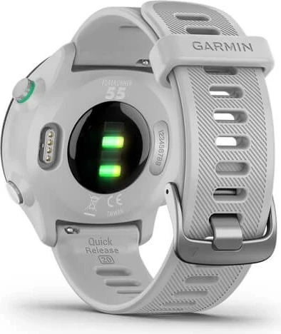 Pametna ura Forerunner 55, 42 mm, GPS, iOS, Garmin, bela
