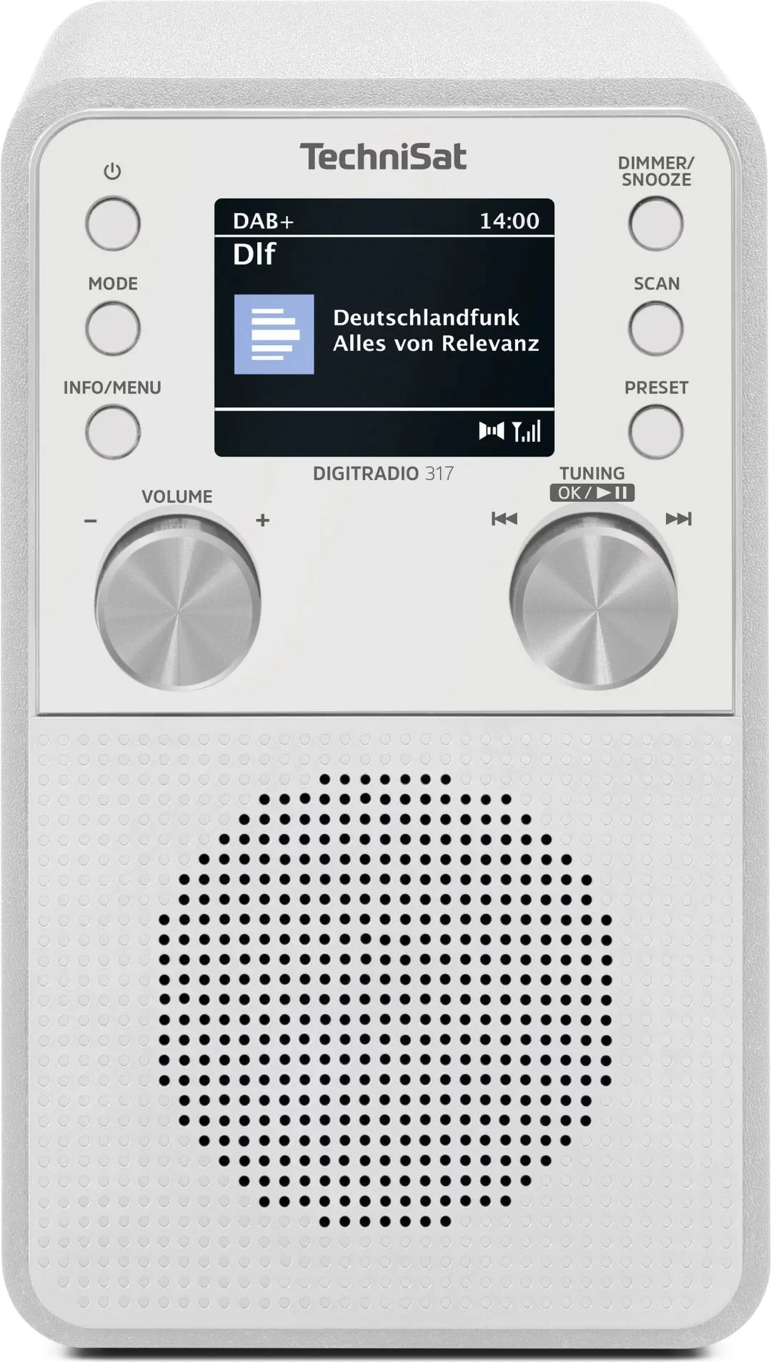 Digitalni radio TechniSat DigitRadio 317, DAB+, FM, bel