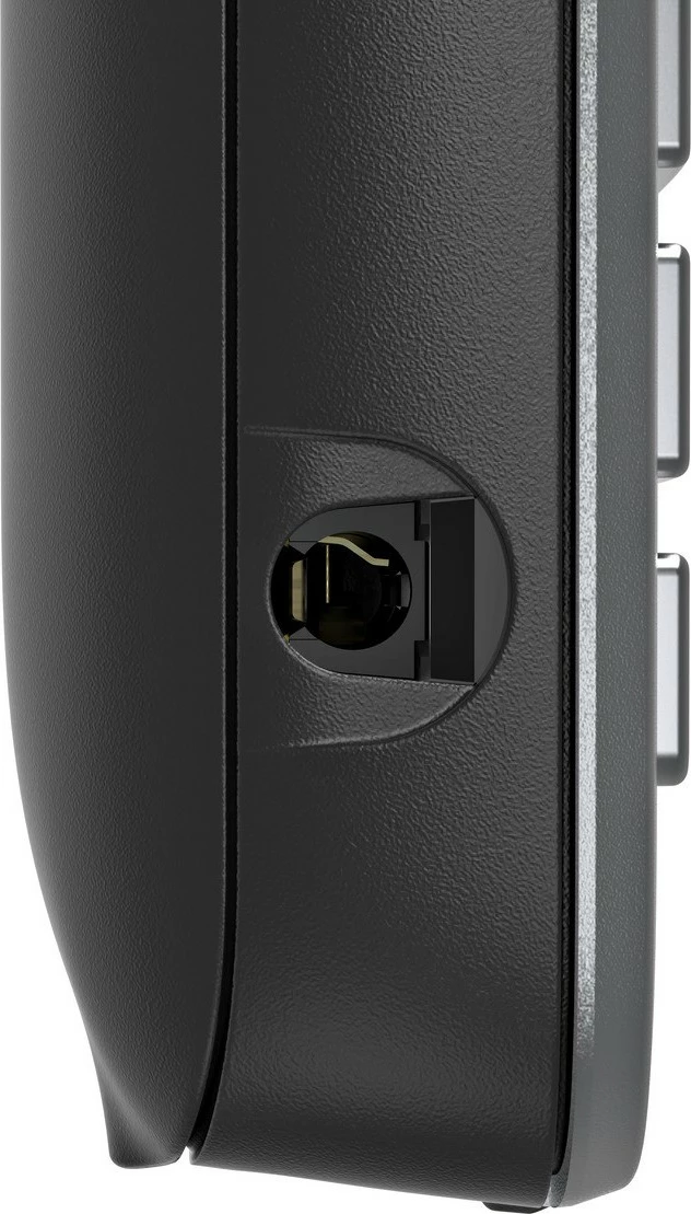 Fiksni telefon Gigaset COMFORT 500A, analogni/DECT, z avtomatskim snemalnikom, barvni zaslon, 200 stikov, črn/srebrn