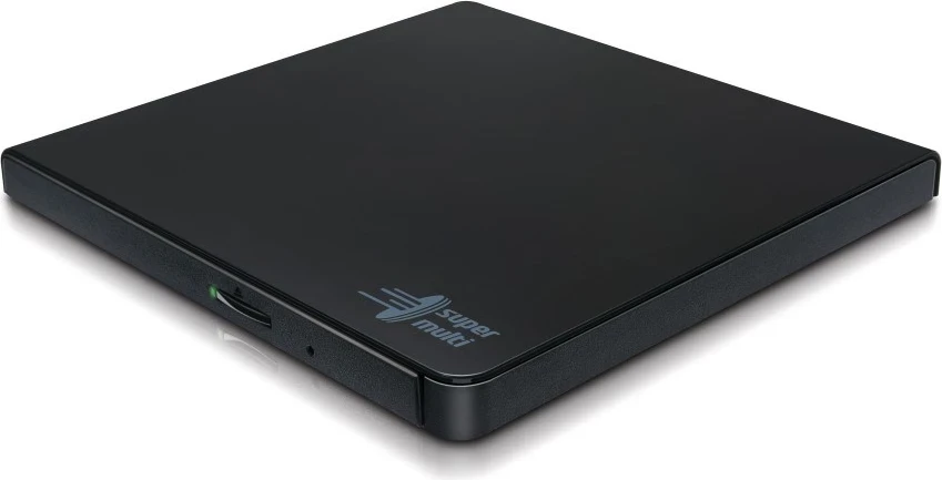 Tanek zunanji DVD-pisalnik Hitachi-LG, črn