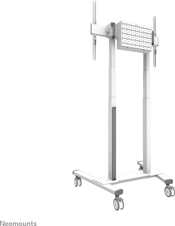 Motorni nosilec za TV Neomounts FL55-875WH1, za zaslone 55-100 in, bel