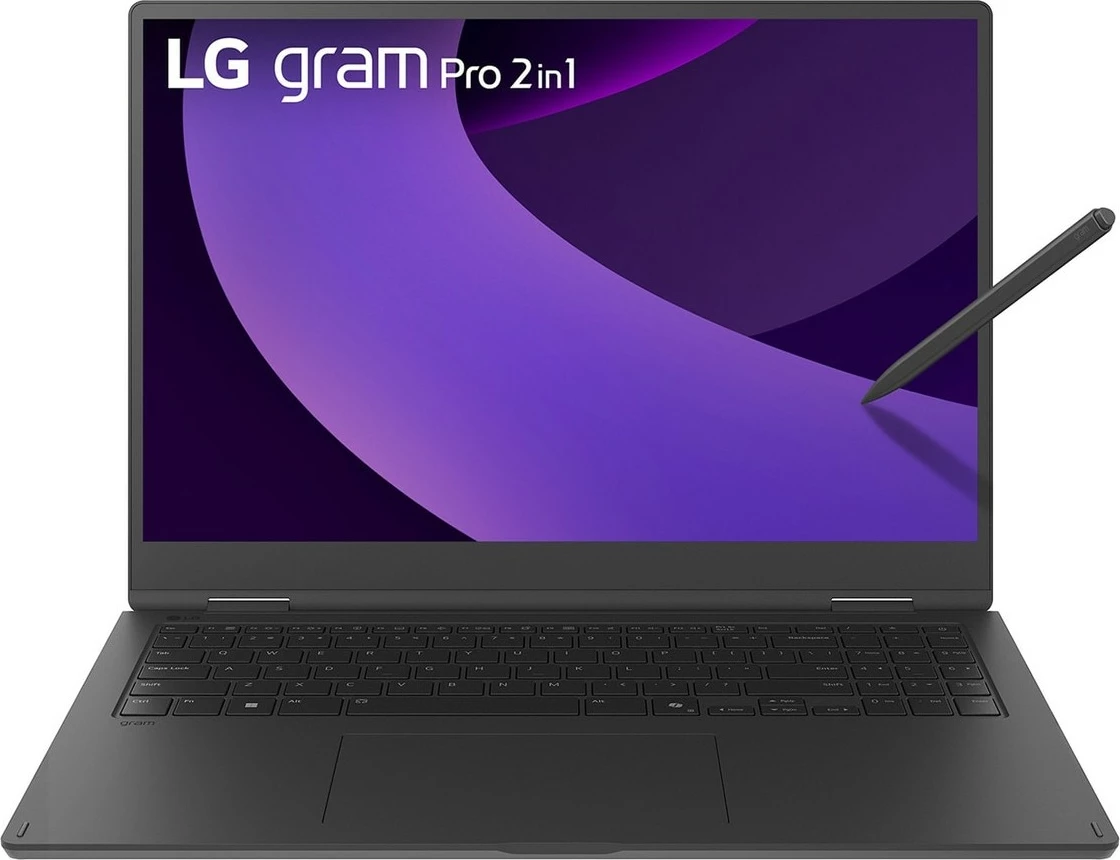 Prenosni računalnik LG gram 16 Pro 2-in-1, Intel Core Ultra U7, 16GB/1TB SSD, 16 in, črn
