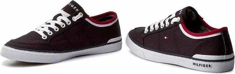 Superge Tommy Hilfiger Harrington 5D2, rdeče in modre, za moške