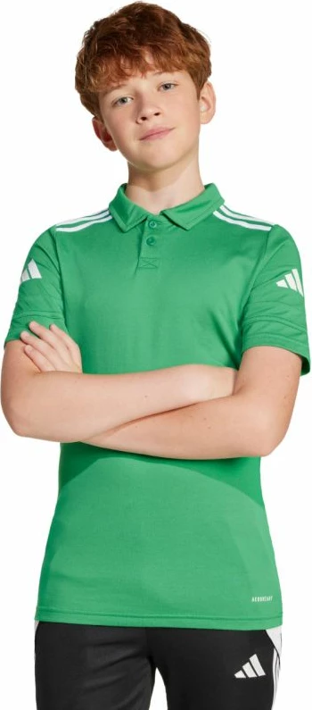 Polo majica za otroke adidas, zelena