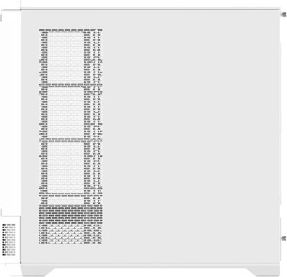 Računalniško ohišje View 600 TG Snow White Thermaltake, Full Tower, RGB, belo