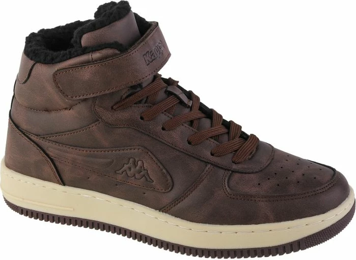 Visoke superge z umetnim krznom Kappa Bash Mid, moške, rjava