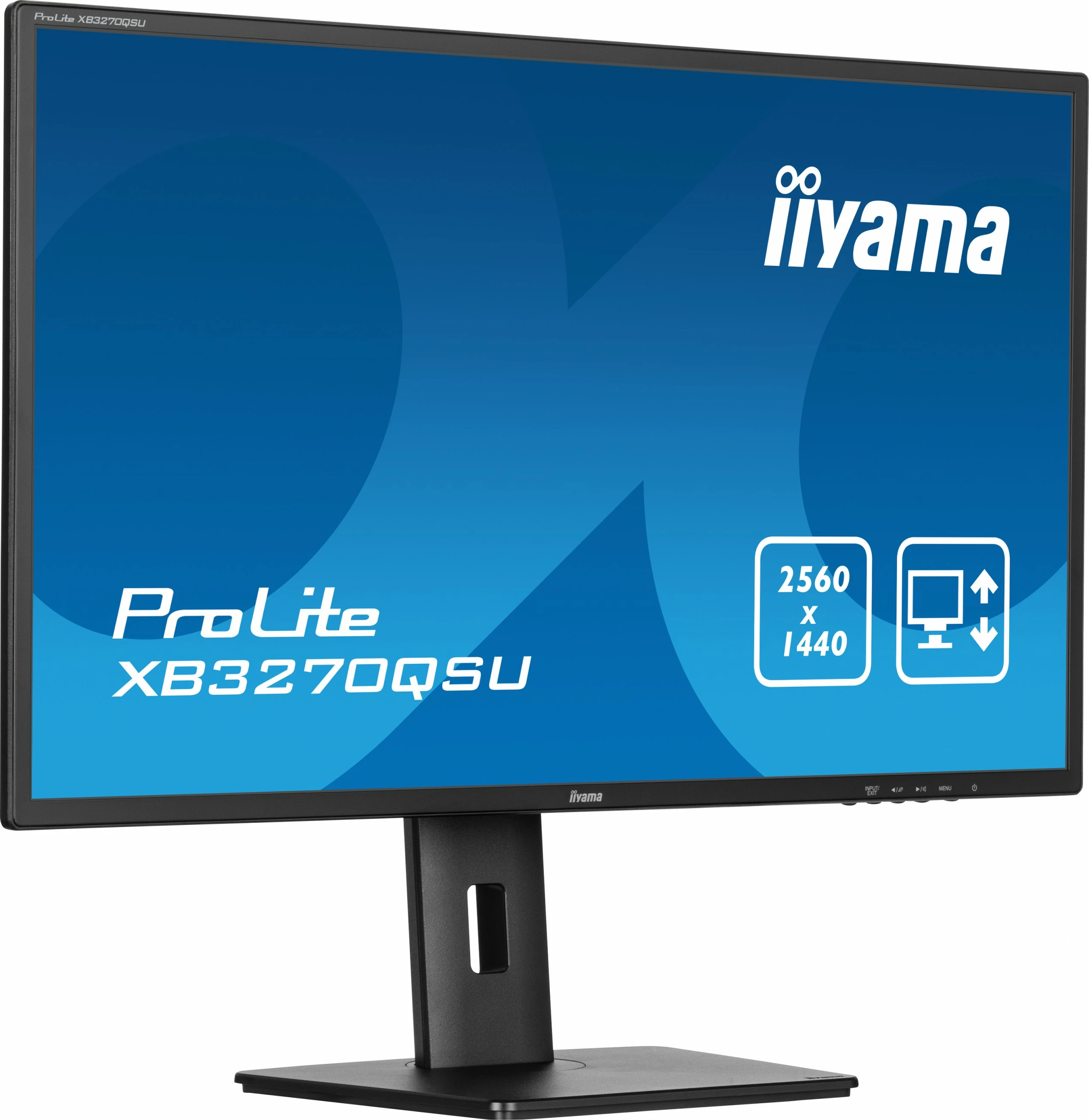 Monitor 32" Wide Quad HD (2560 x 1440) iiyama ProLite XB3270QSU-B1, LED, črn