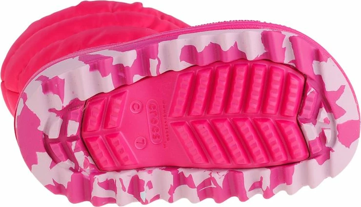 Čizme za deklice Crocs, rožnate