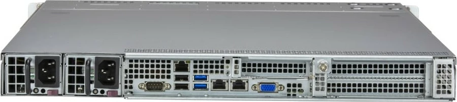 Rack 1U z 10x 2,5" hot-swap mesta, 2x860W, črn - Super Micro