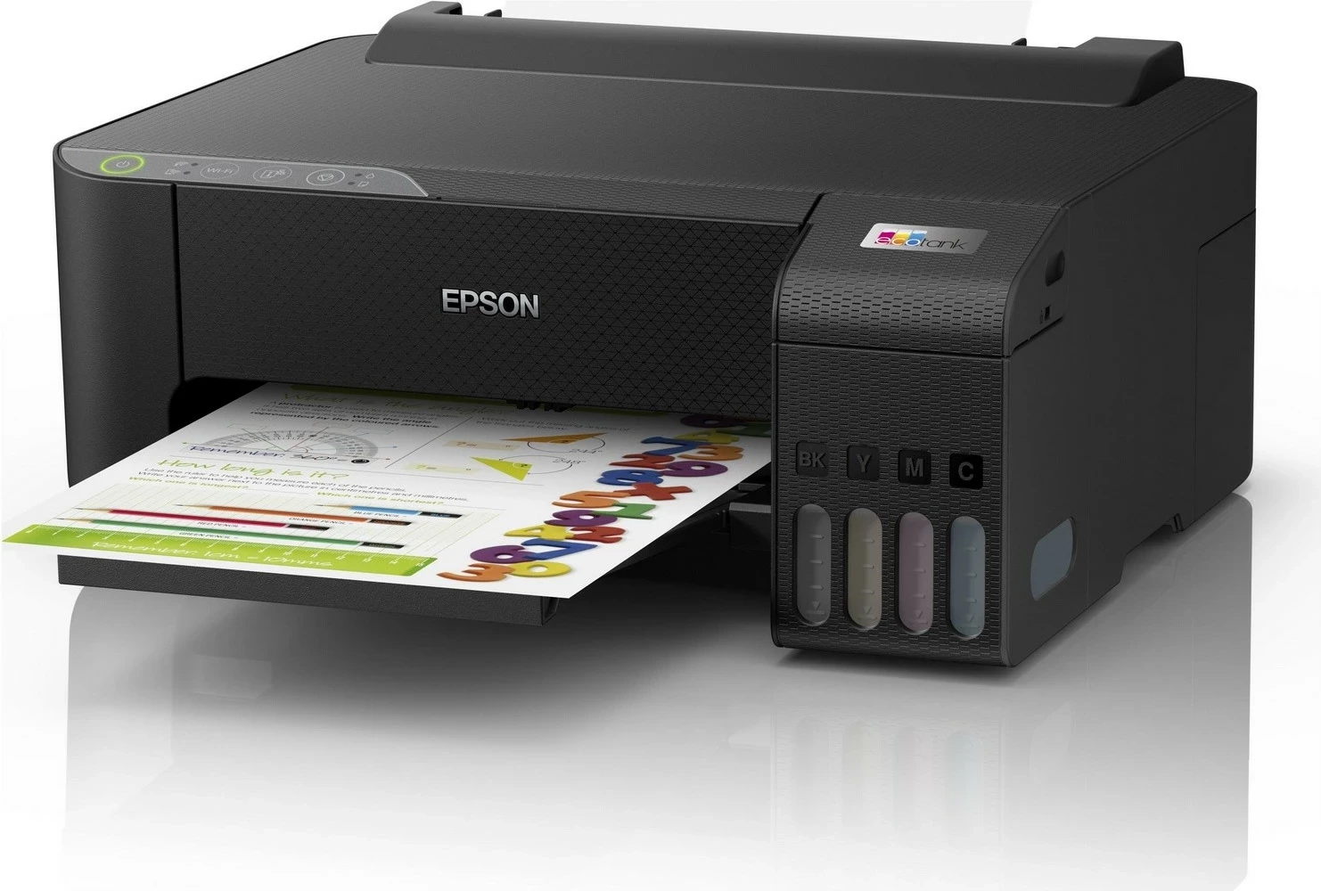 Inkjet tiskalnik Epson L1270, USB 2.0, Wi‑Fi, črn