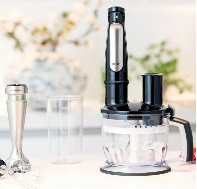 Močasten palični mešalnik, Braun MultiQuick 7 MQ7075X, 1000 W, črno-srebrn